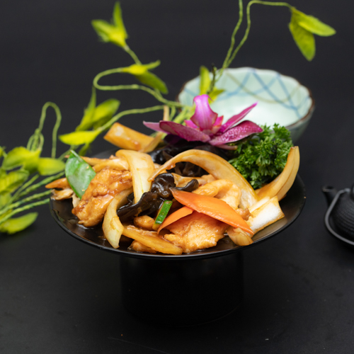 Poulet aux légumes